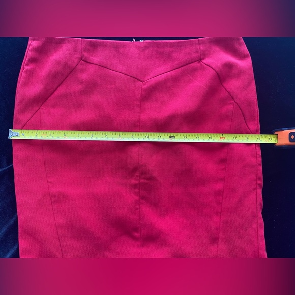 Worthington size 12 fully lined red skirt - Picture 7 of 8